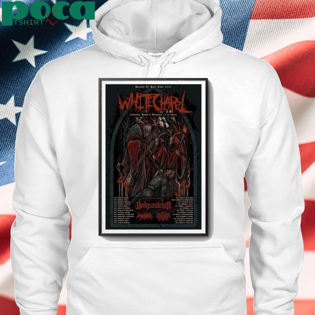 Whitechapel Tour Nov + Dec 2025 Poster shirt