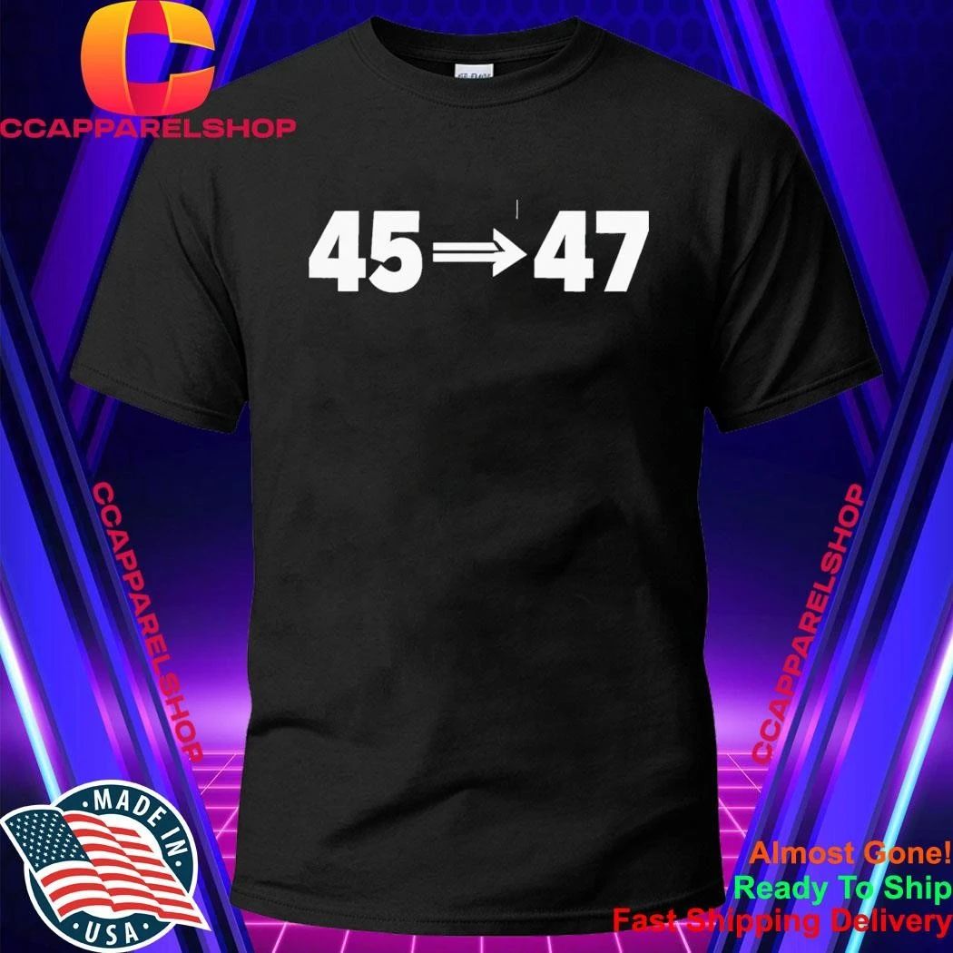 Charlie Kirk 45 47 Shirt