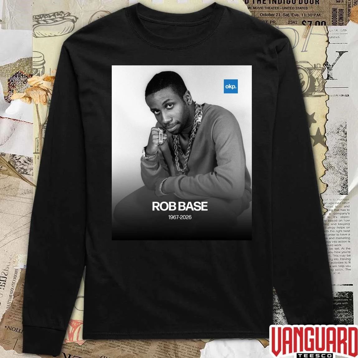 Rest In Peace Hip-hop star Rob Base 1967 – 2026 Poster t-shirt