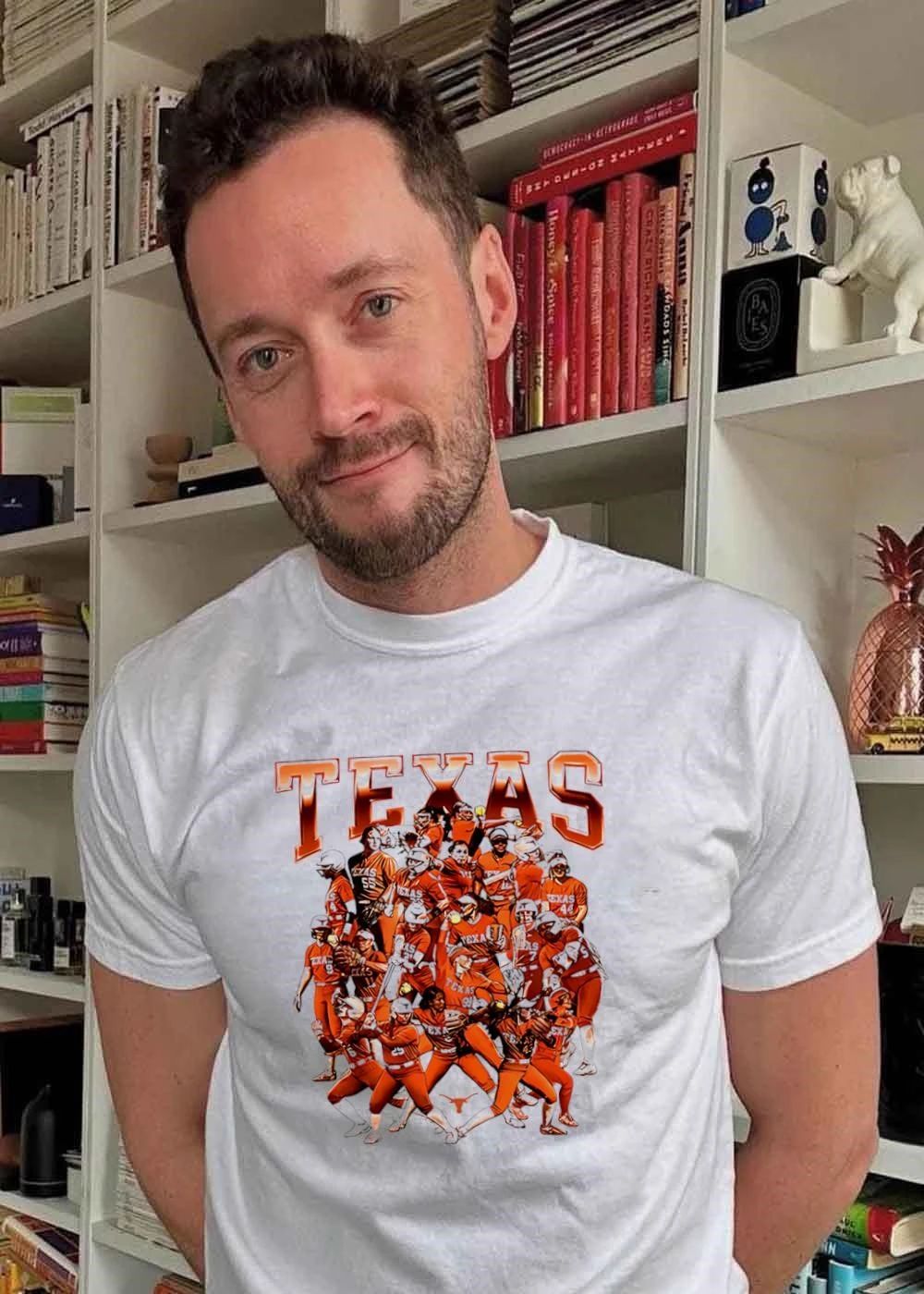 Texas Longhorns NCAA Softball Team graphic shirt