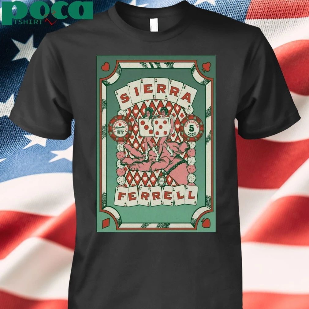 Sierra Ferrell At Franklin Music Hall On Sept 5 2025 Poster T-shirt