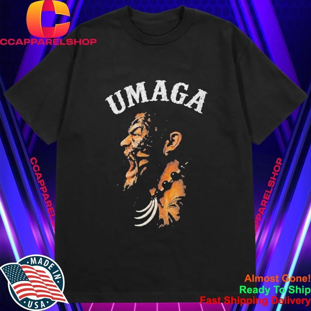 Jacob Fatu With Umaga Shirt