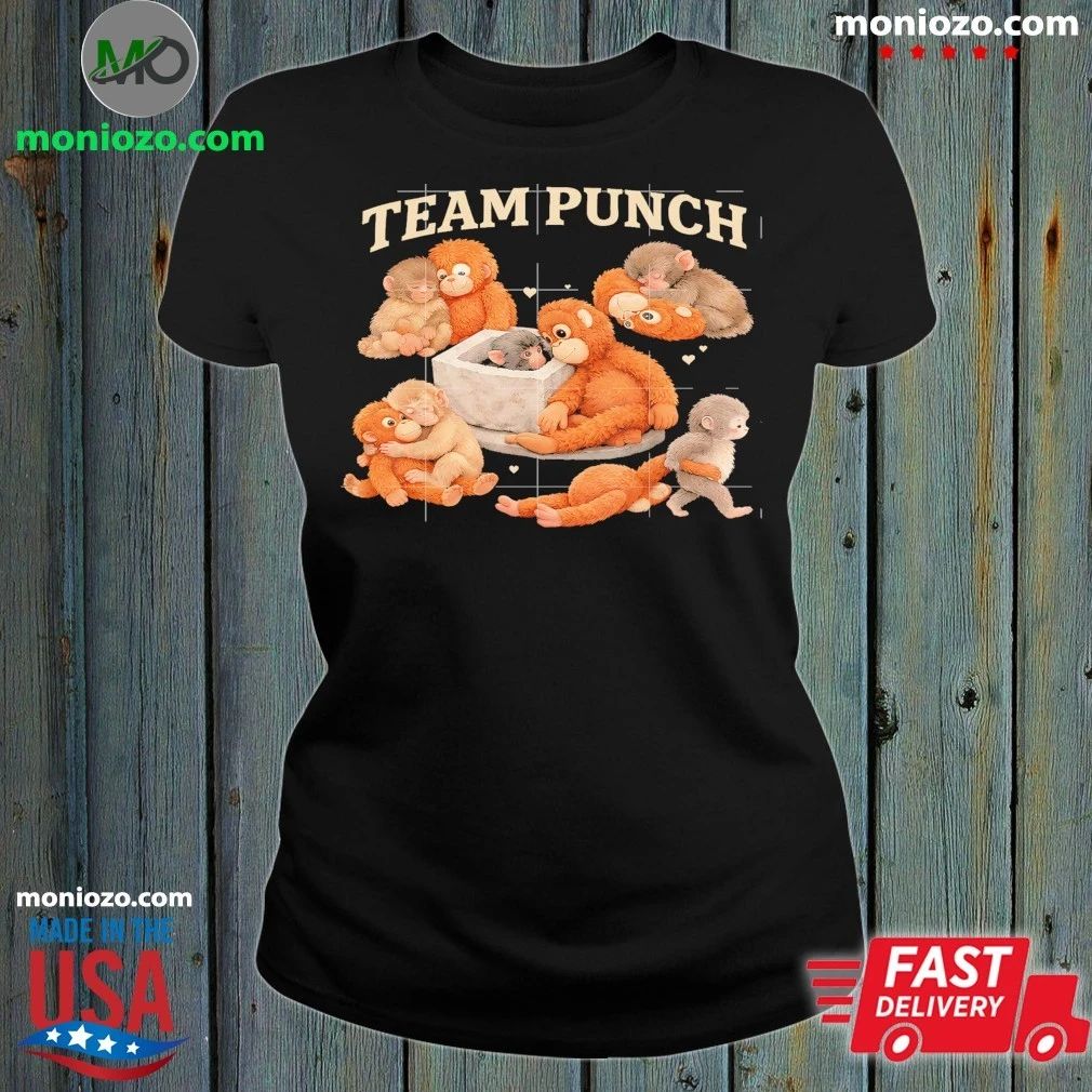 Original Baby Monkey Punch Team Punch Shirt