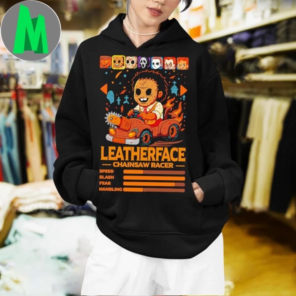 The Texas Chain Saw Massacre Leatherface Chainsaw Racer Shirt