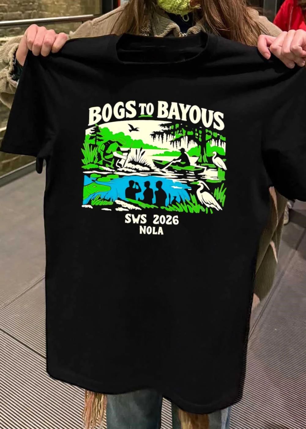 SWS 2026 NOLA Bogs to Bayous Wetland Research Expedition T-Shirt