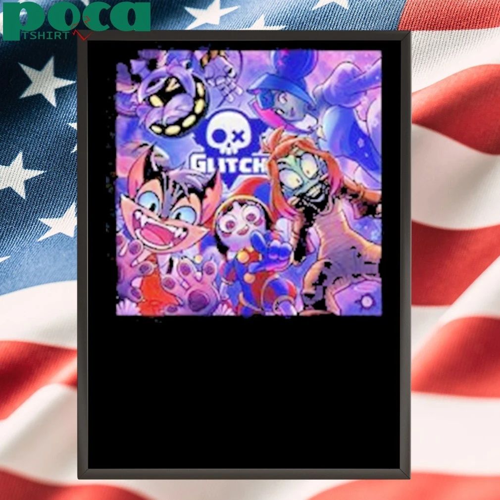 Lackadaisy x Glitch Productions Official Poster shirt
