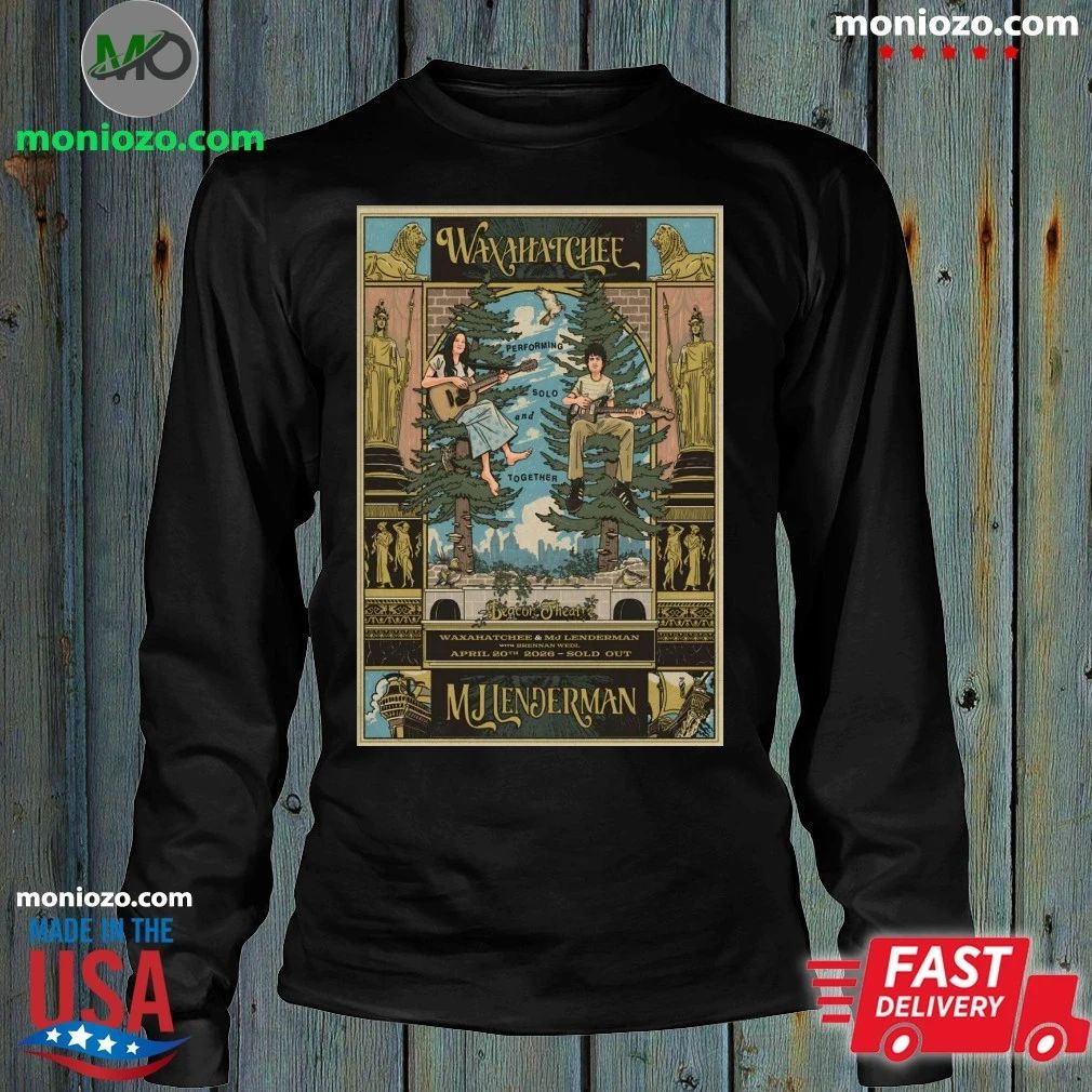 Waxahatchee And MJ Lenderman Apr 20 2026 New York NY Poster Shirt