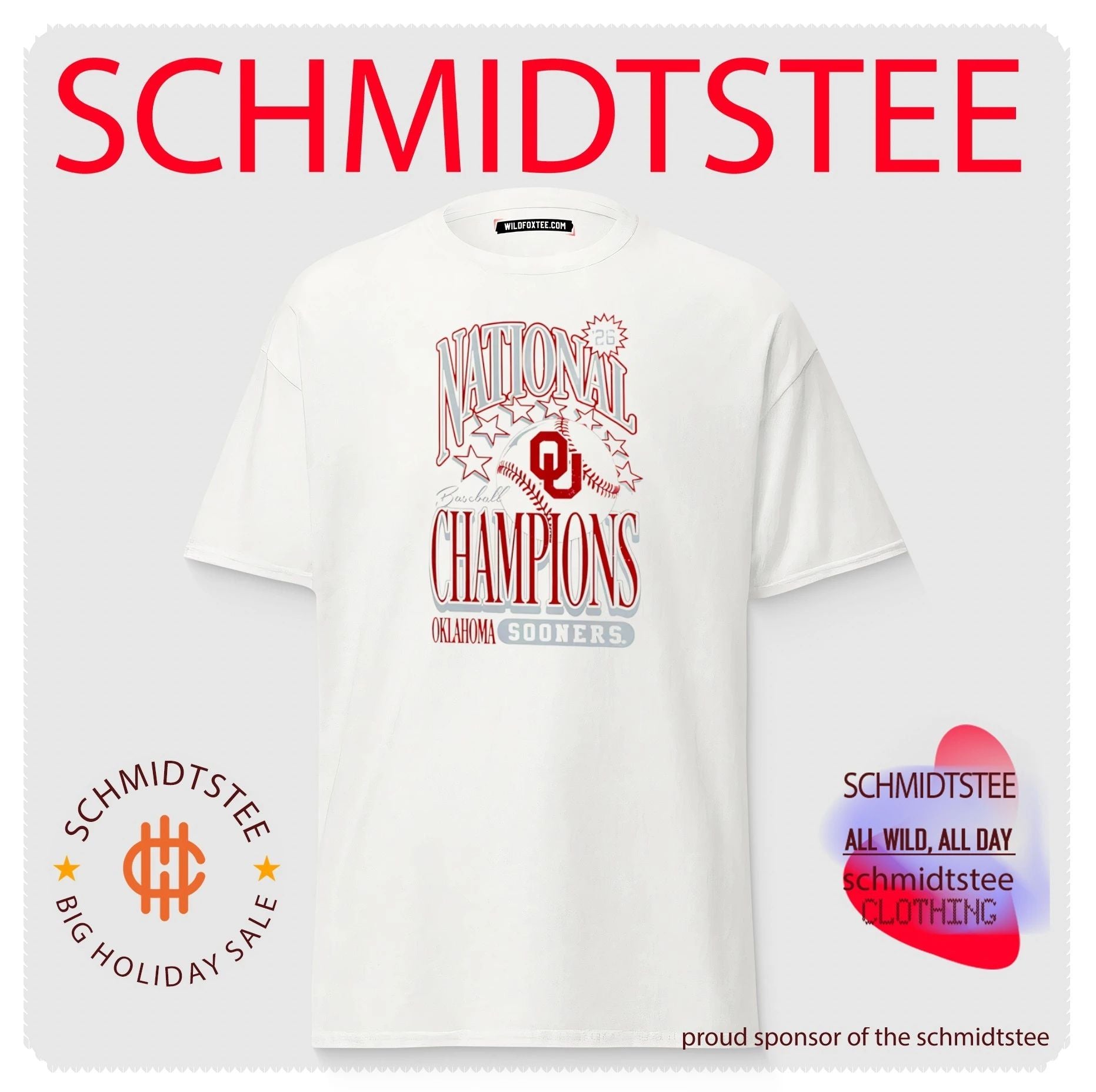 Oklahoma Sooners 2026 NCAA Baseball Men’s College World Series Champions Stars shirt