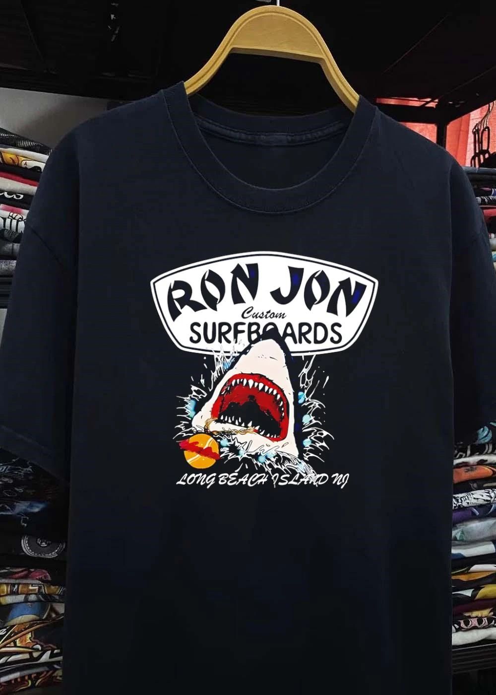 Ron Jon Surfboards Long Beach Island NJ Shark T-Shirt