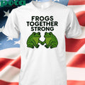 Frogs Together Strong Portland Frog T-shirt