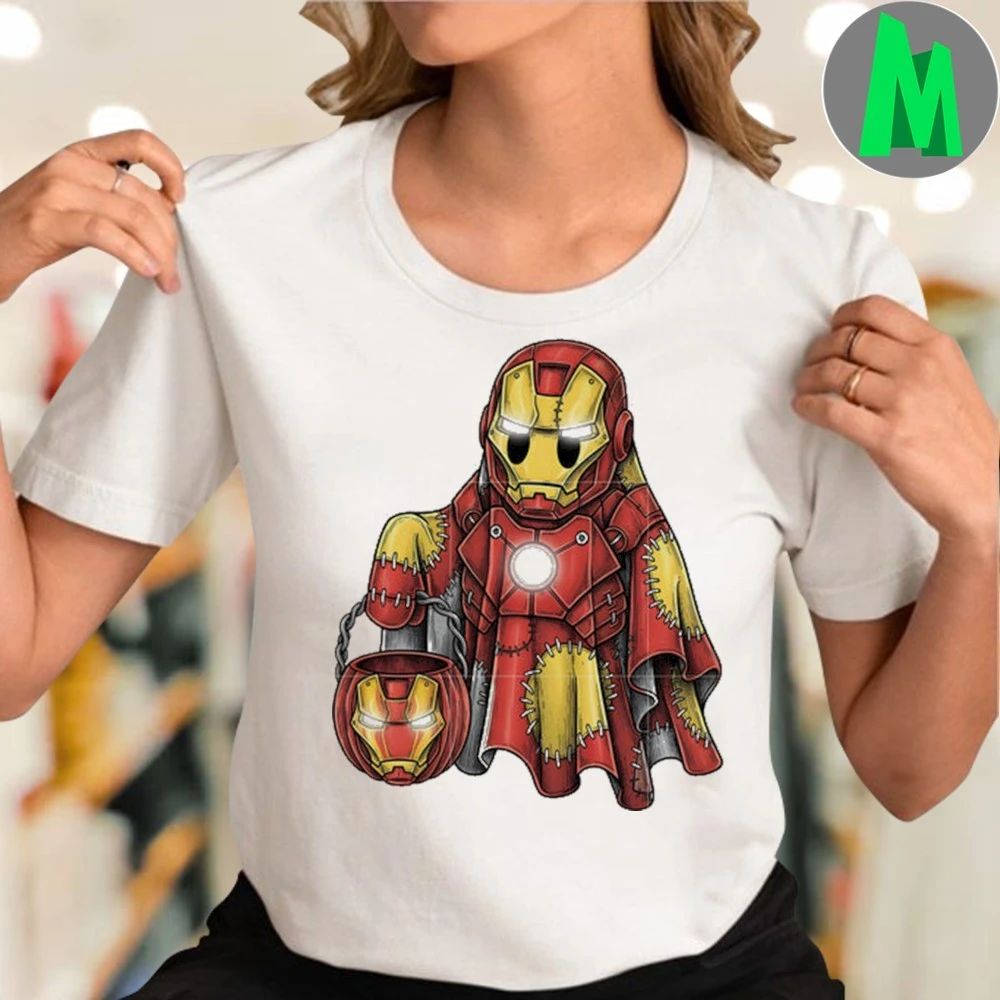 Spooky iron man halloween iron man halloween shirt
