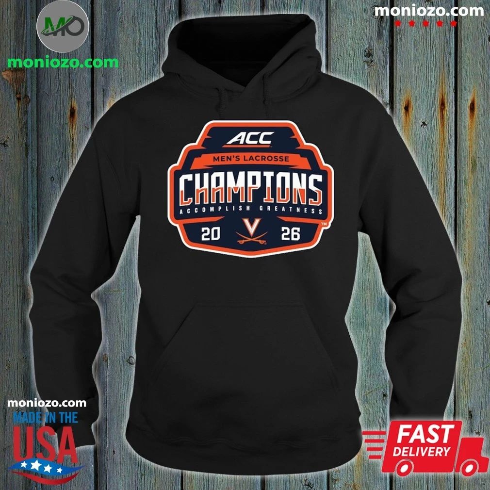 Virginia Cavaliers Blue 84 Unisex 2026 ACC Men’s Lacrosse Tournament Champions Locker Room Shirt