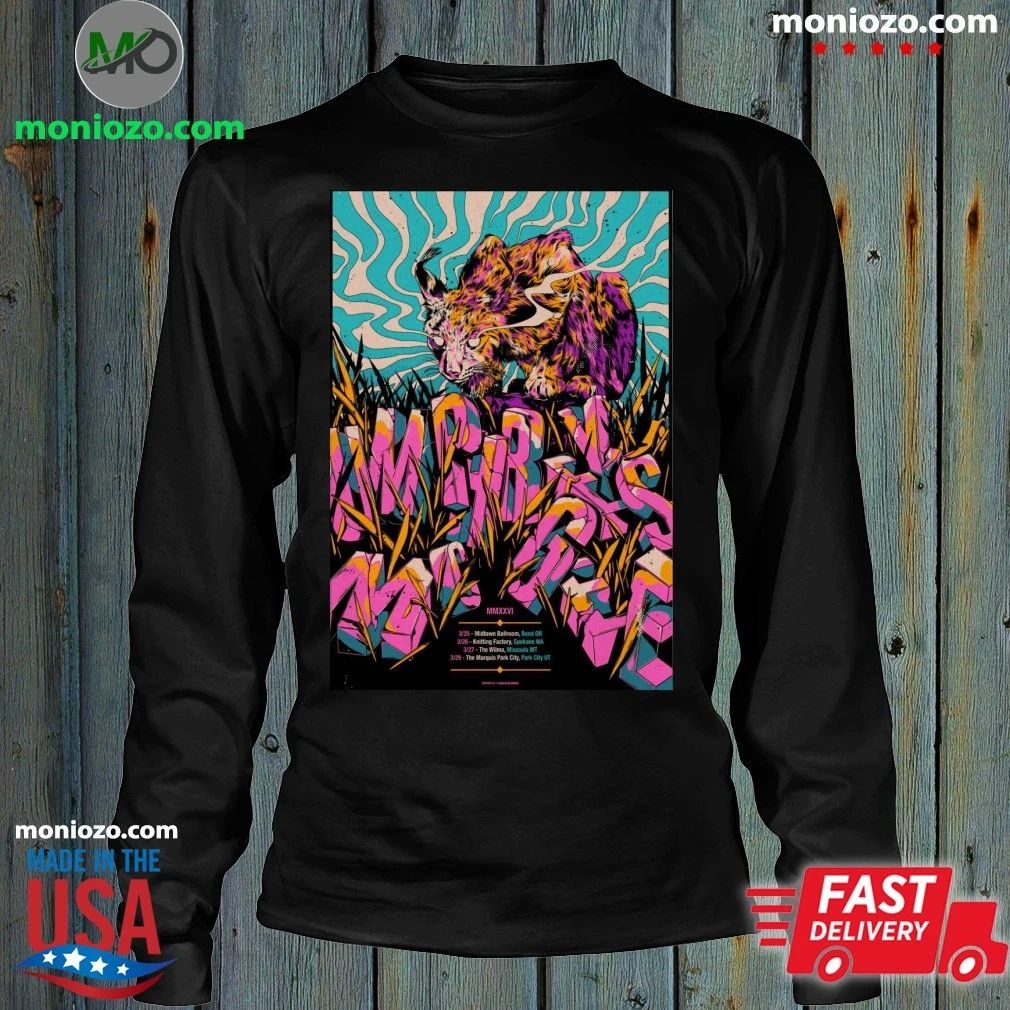 Umphrey’s McGee March 25 2026 Bend, OR Poster Shirt