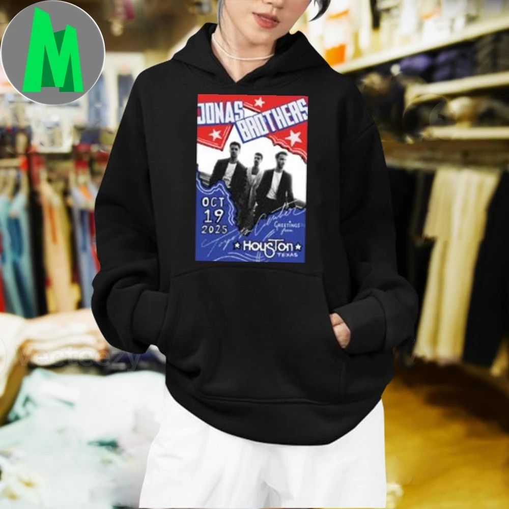 Jonas Brothers Greetings From Your Hometown Houston Tx Shirt