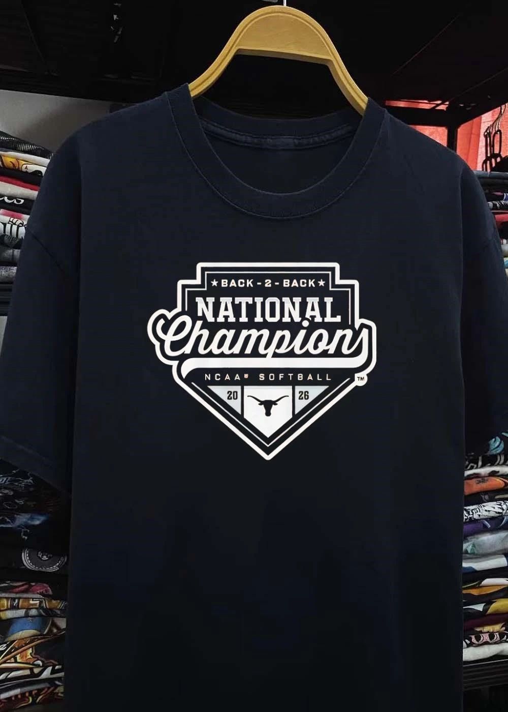 Texas Softball NCAA 2026 National Champions Logo shirt