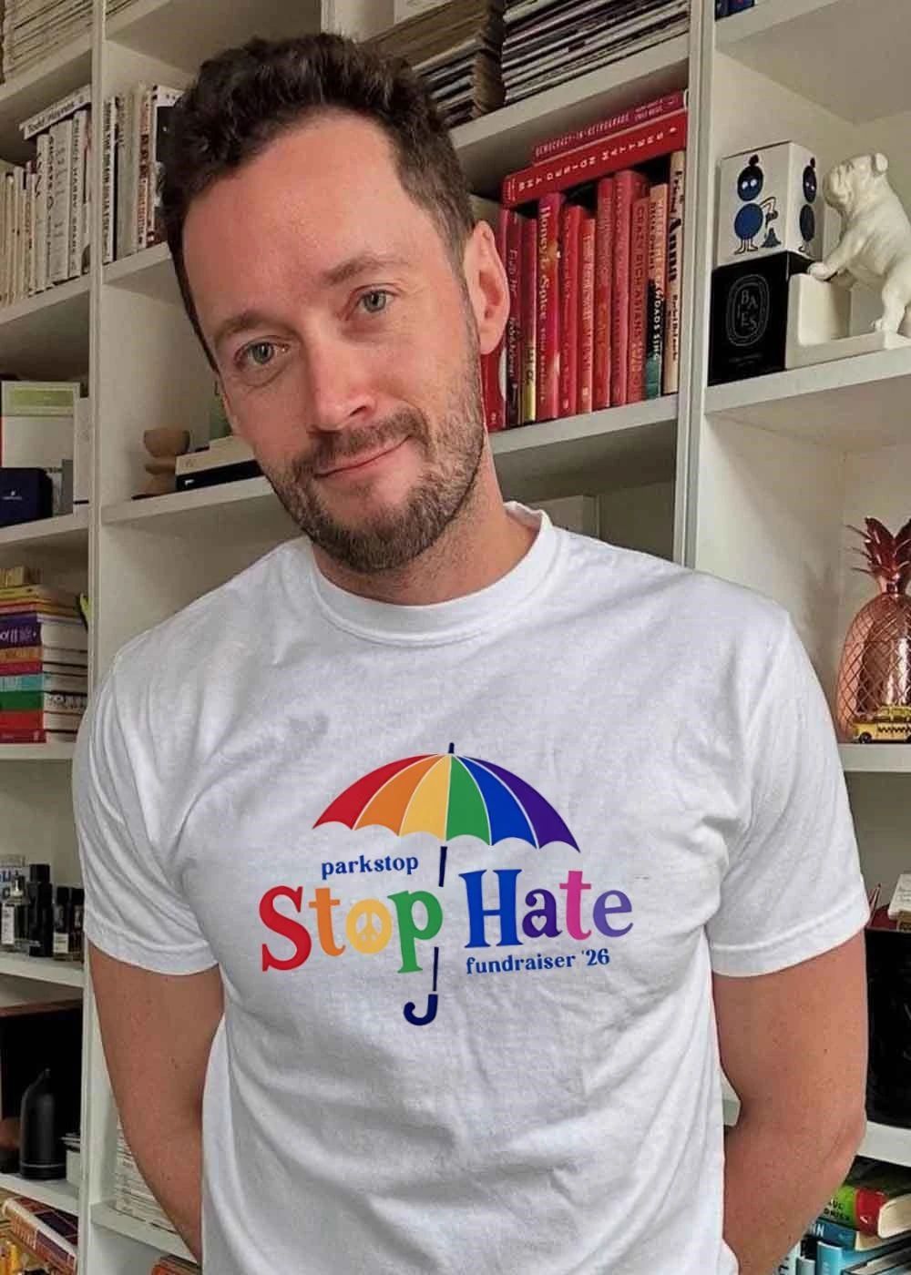 Parkstop Fundraiser ’26 Stop Hate Peace Umbrella T-Shirt