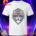 Misery World USA ESTD 2026 Shield Logo Athletic Global Tour Shirt