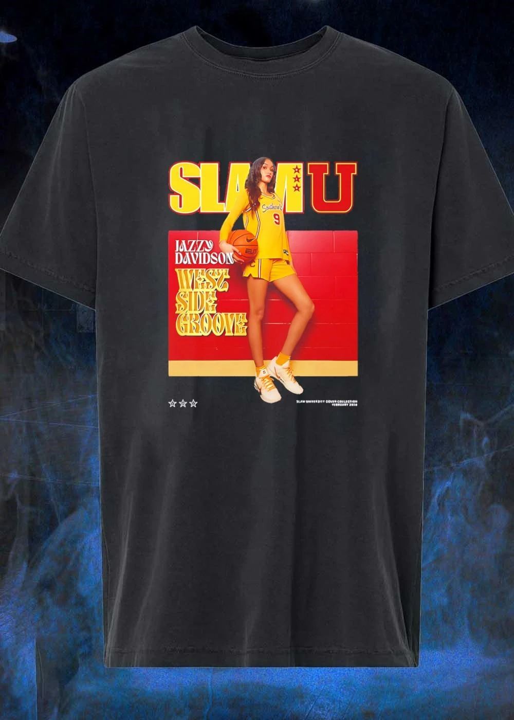 Slam University Jazzy Davidson West Side Groove Southern Cal Basketball Shirt