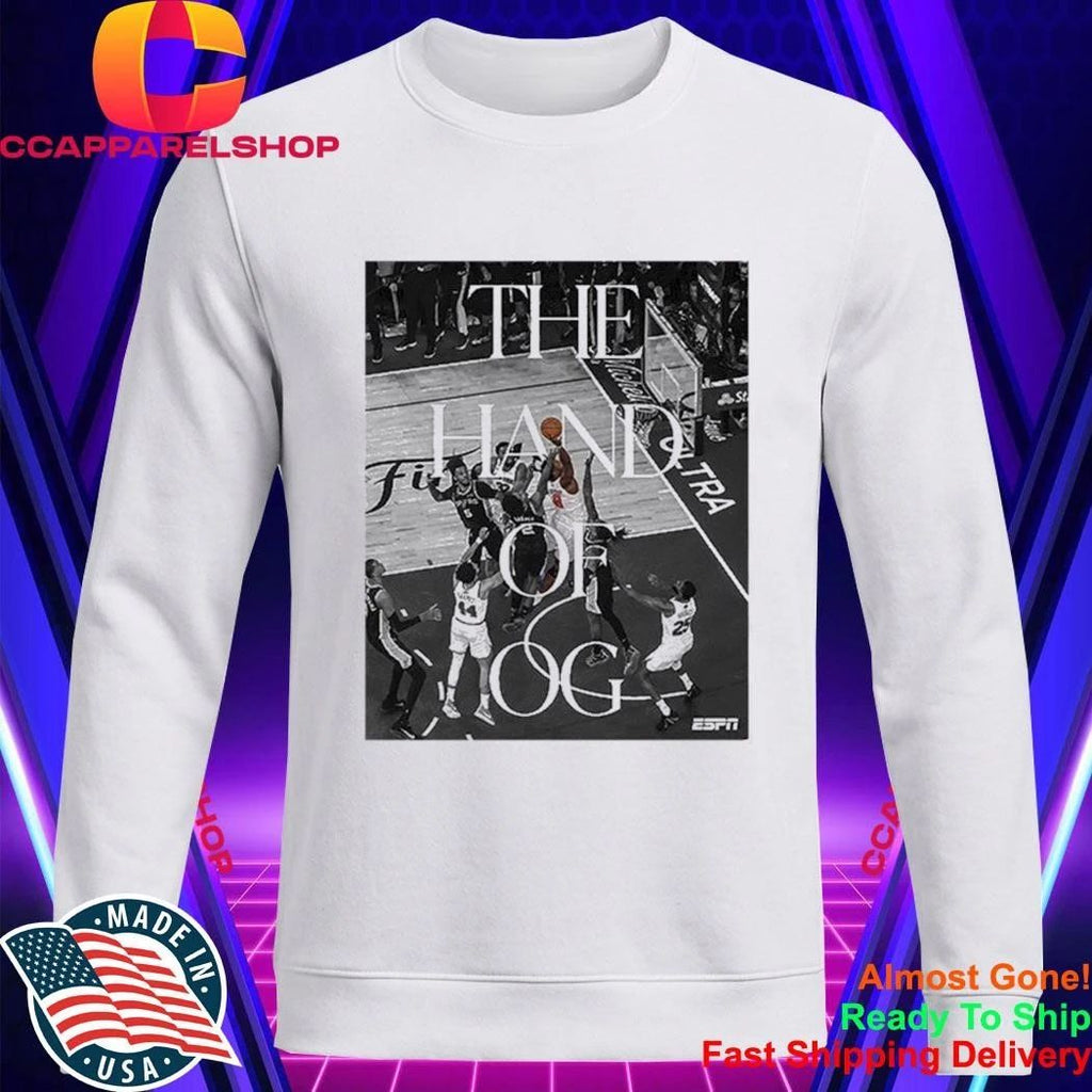 Knicks OG Anunoby The Hand Of OG 2026 Shirt