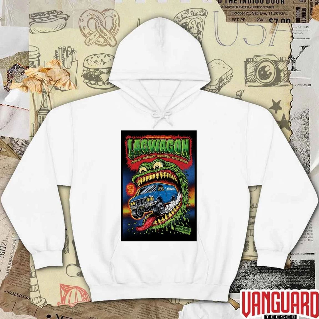 Lagwagon At The Fillmore SF On May 16-17 2026 Poster t-shirt