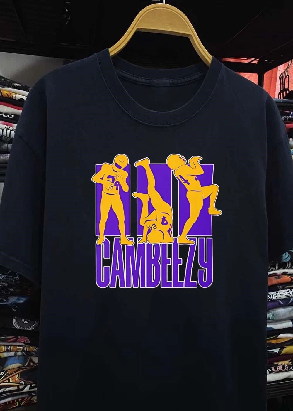 Lil Cambeezy Player 24 Purple Gold Football Shirt