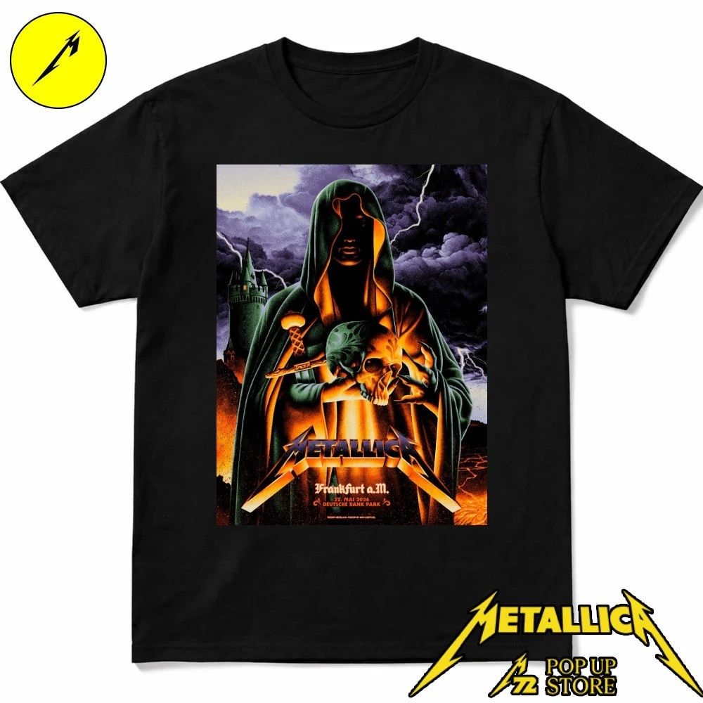 Metallica M72 Frankfurt, Germany May 22, 2026 Deutsche Bank Park Poster By Max Löffler Shirt