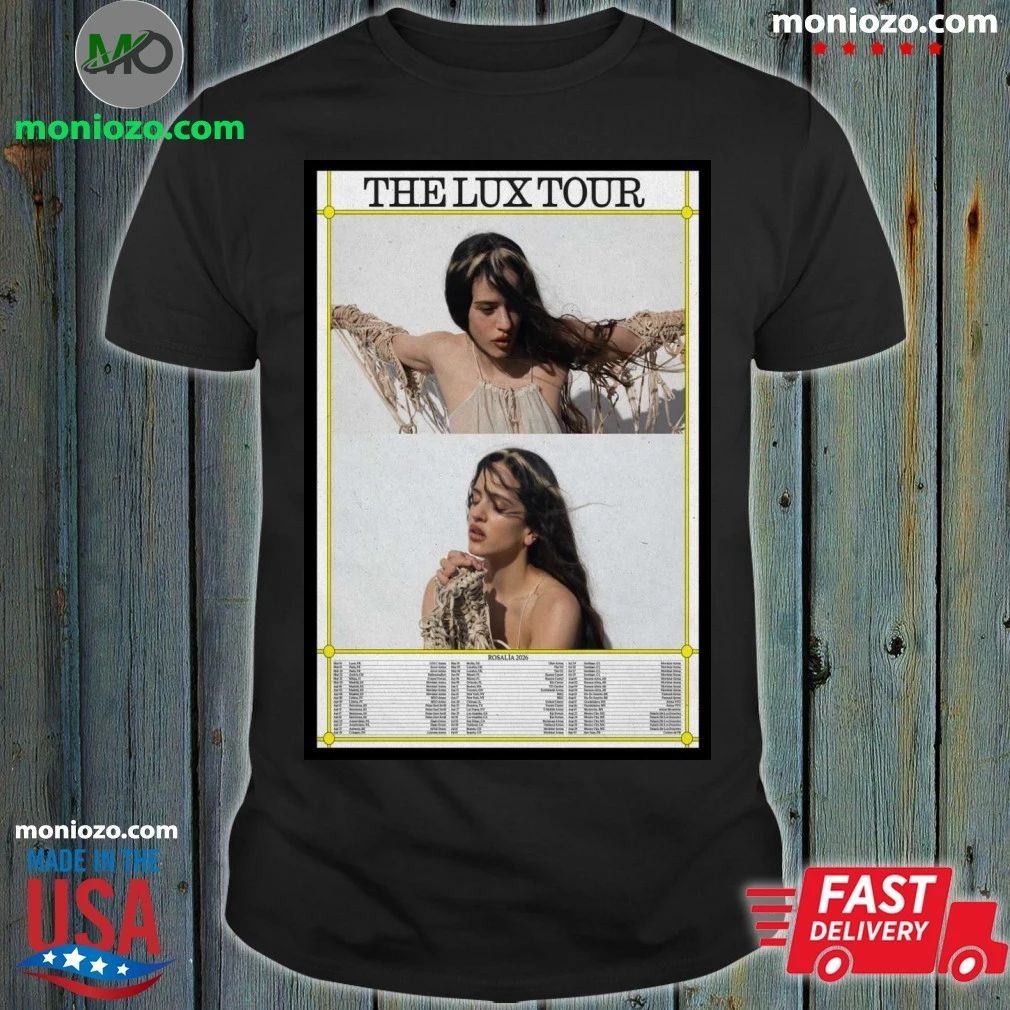 Original Rosalía LUX Tour 2026 Poster Shirt