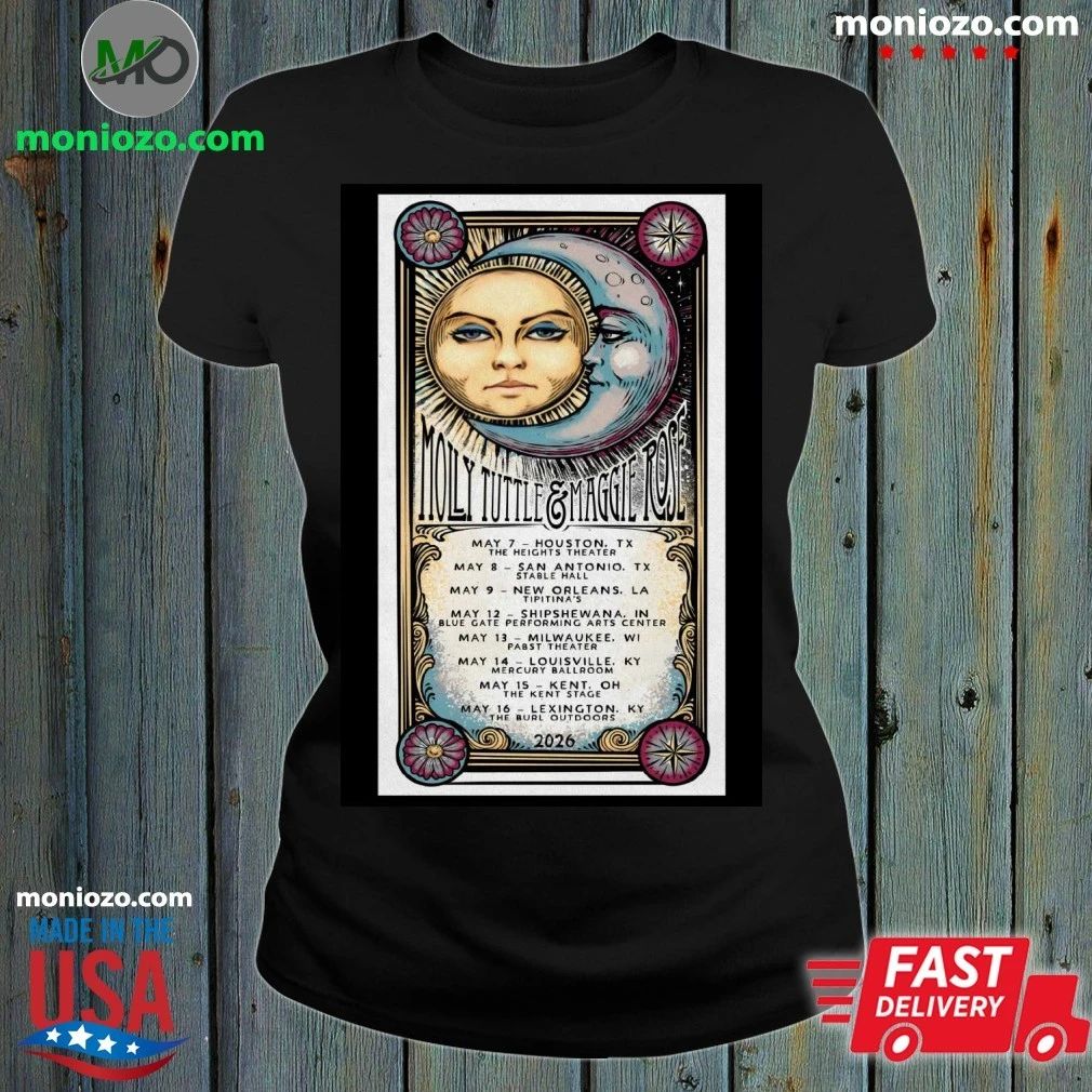 Molly Tuttle Co-Headline Tour 2026 Poster Shirt