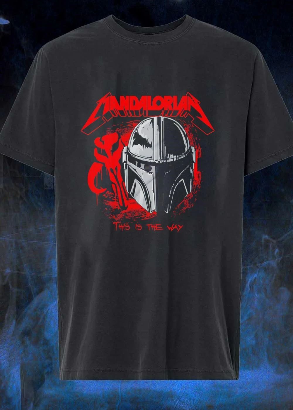 Mandalorian Metal Style This Is The Way T-Shirt