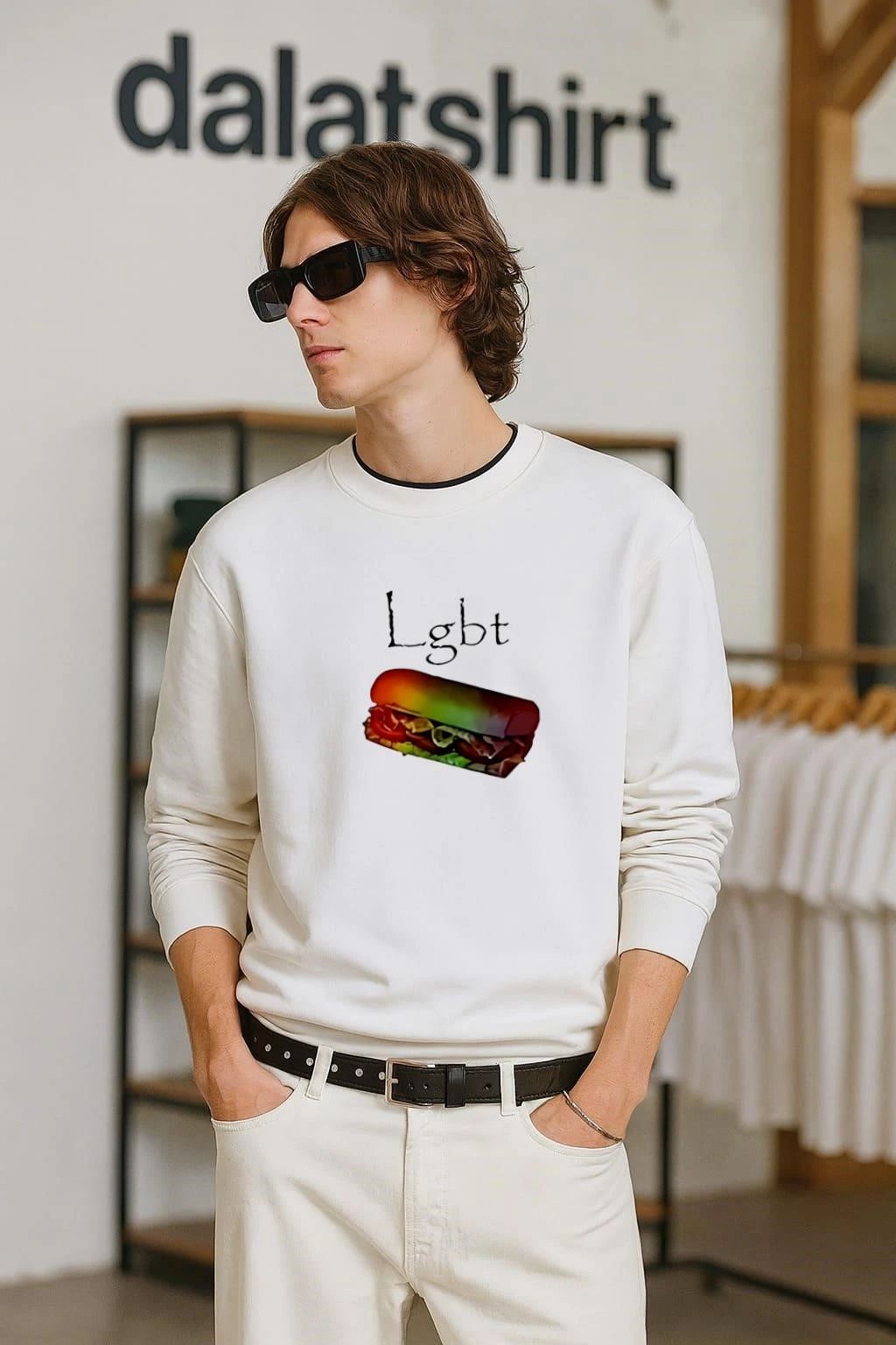 LGBT burgers shirt