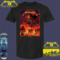 Metallica M72 Bologna June 3 2026 Stadio Renato Dall’Ara Art by Nino Cammarata Pop-Up Shop T-Shirt