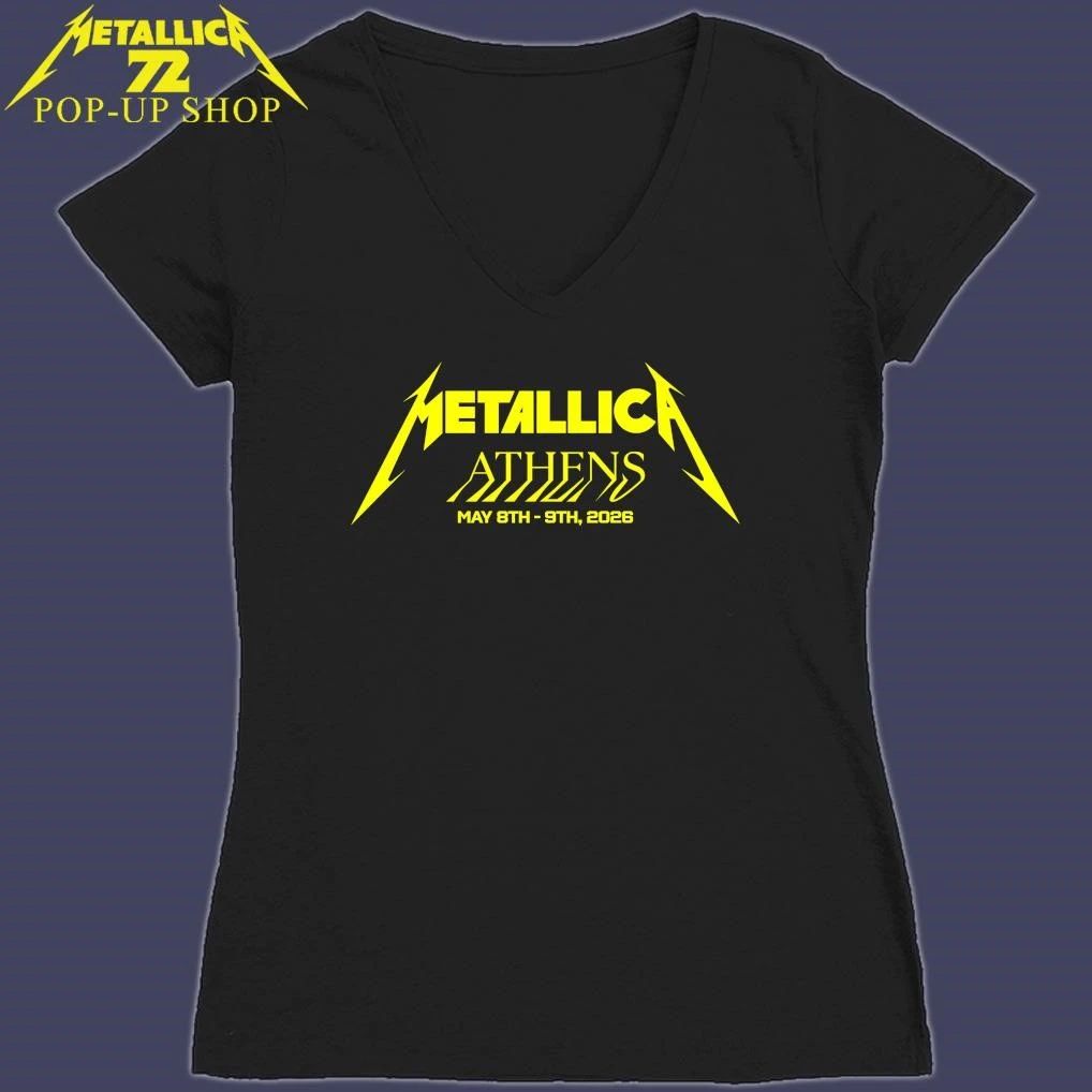 Metallica M72 Athens 2026 Greece T-Shirt