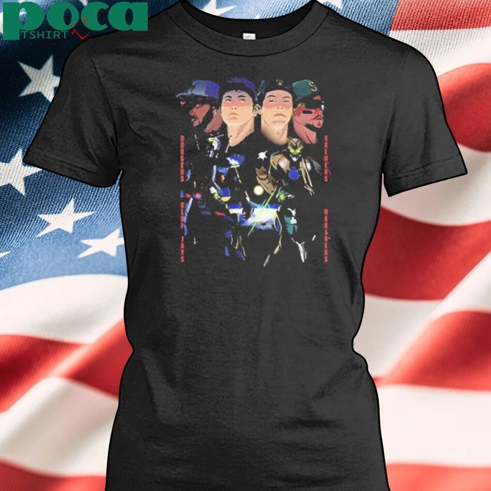 MLB 4 Teams Battle In The World Series Anime Art shirt