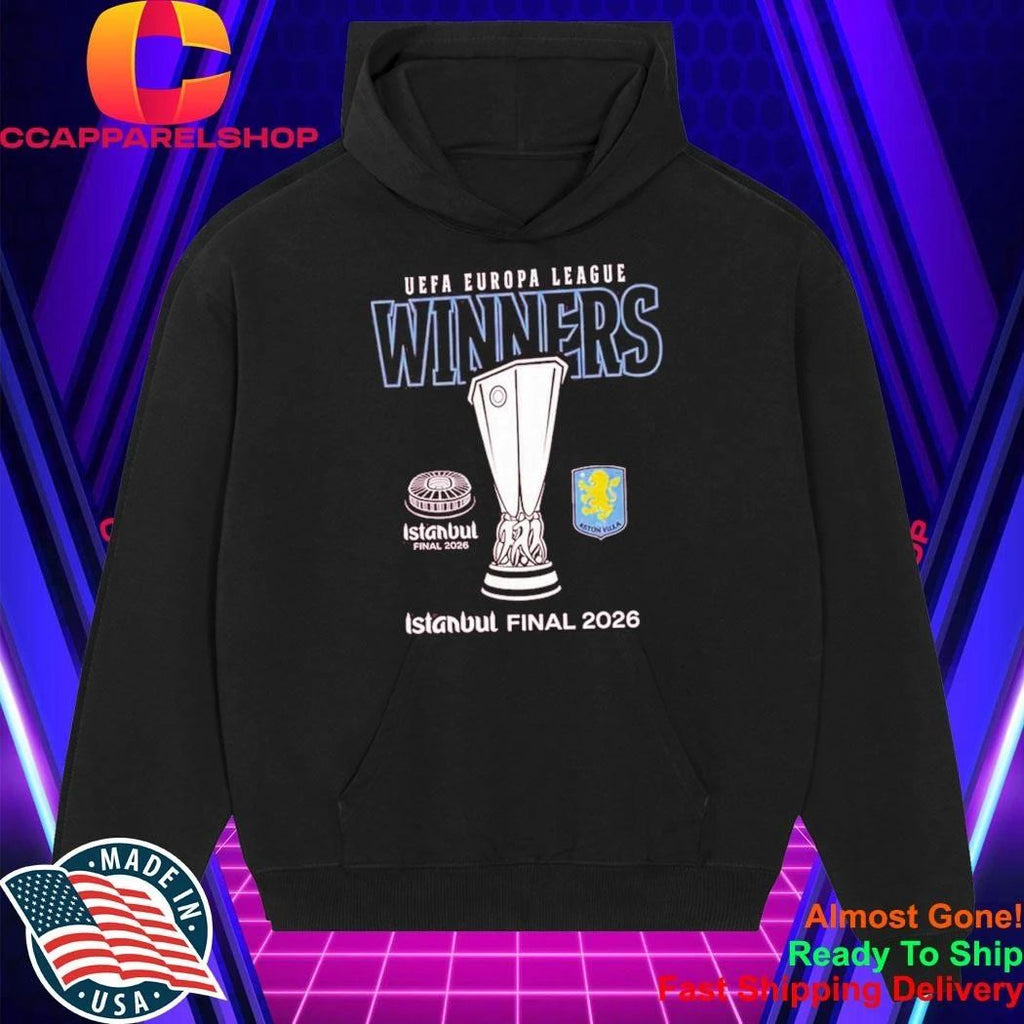 Aston Villa Istanbul 2026 UEL Final Winners Shirt
