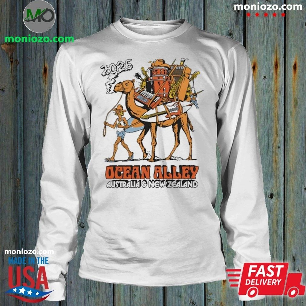 Original Ocean Alley 2026 AUS NZ Tour T-Shirt – Best Gift for Music Fans