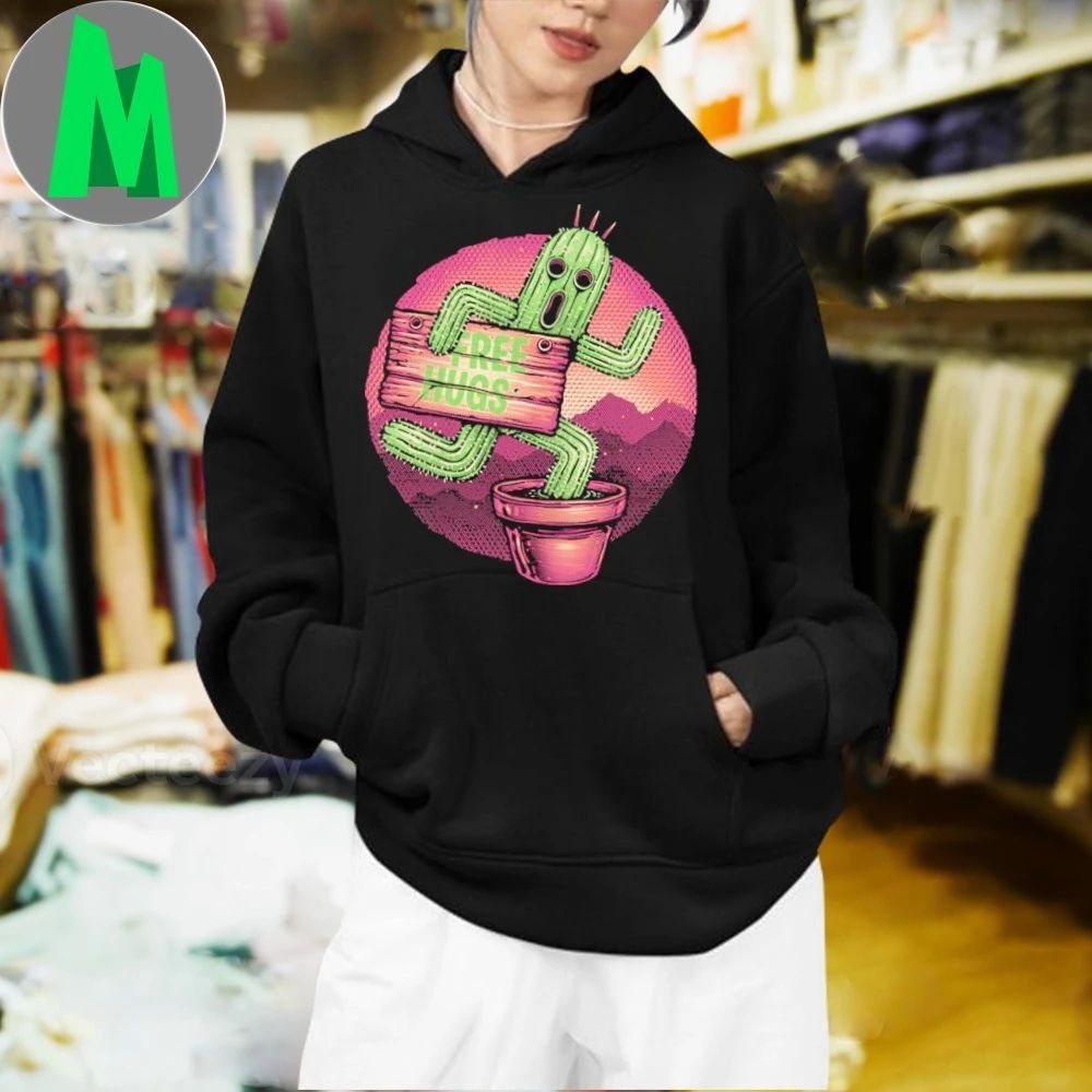 Huggable Cactus Free Hugs Shirt