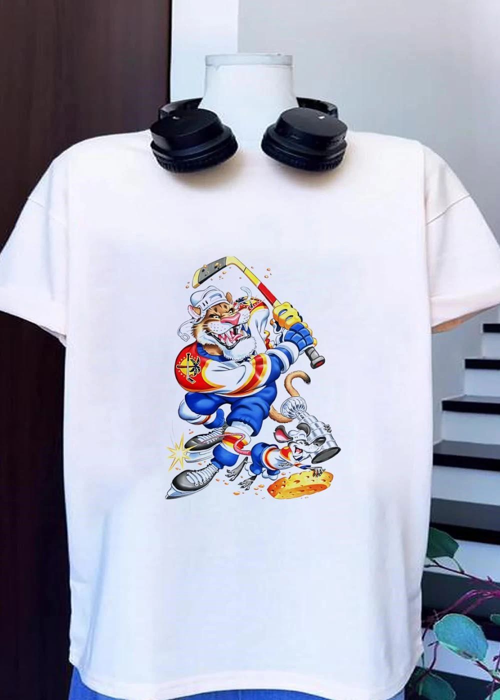 Florida Panthers Stanley Cup Let’s go Cats mascot funny shirt