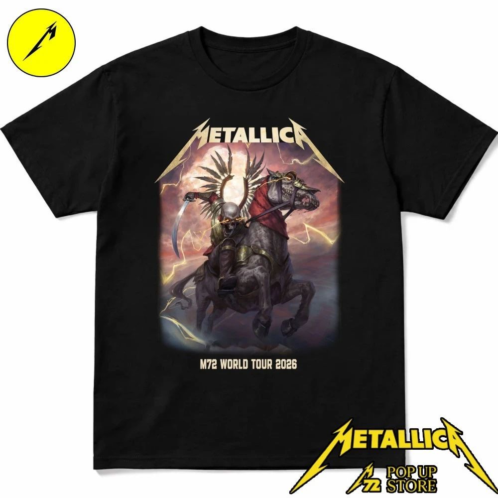 Metallica M72 Chorzów Limited-Edition Pop-Up Shop Merch Shirt
