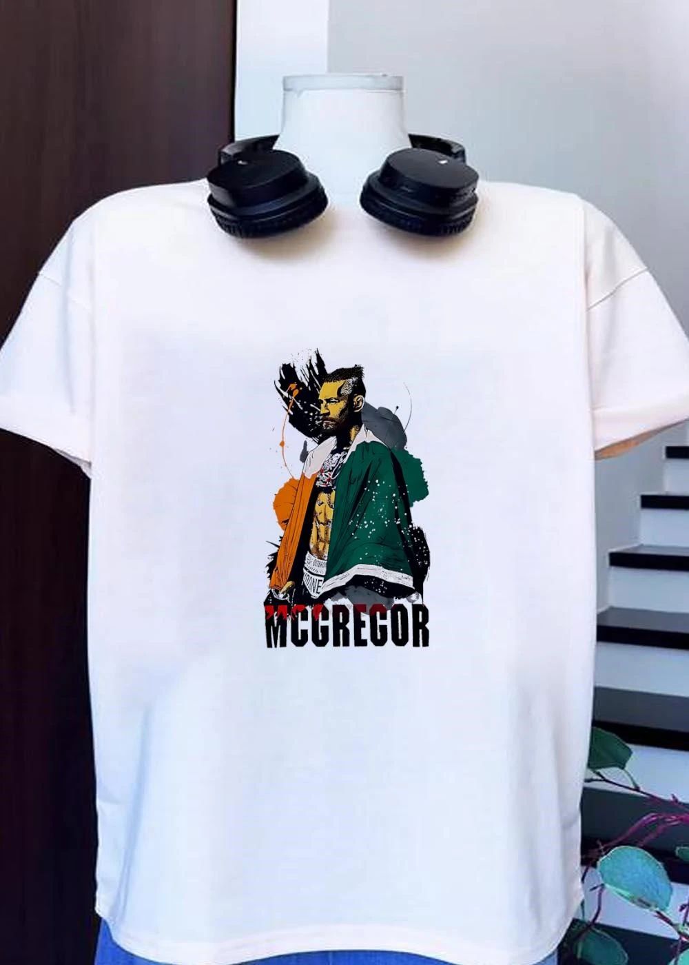 McGregor Fighting in the Cage shirt