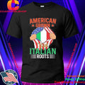 American Grown with Italian Roots Heritage Shirt