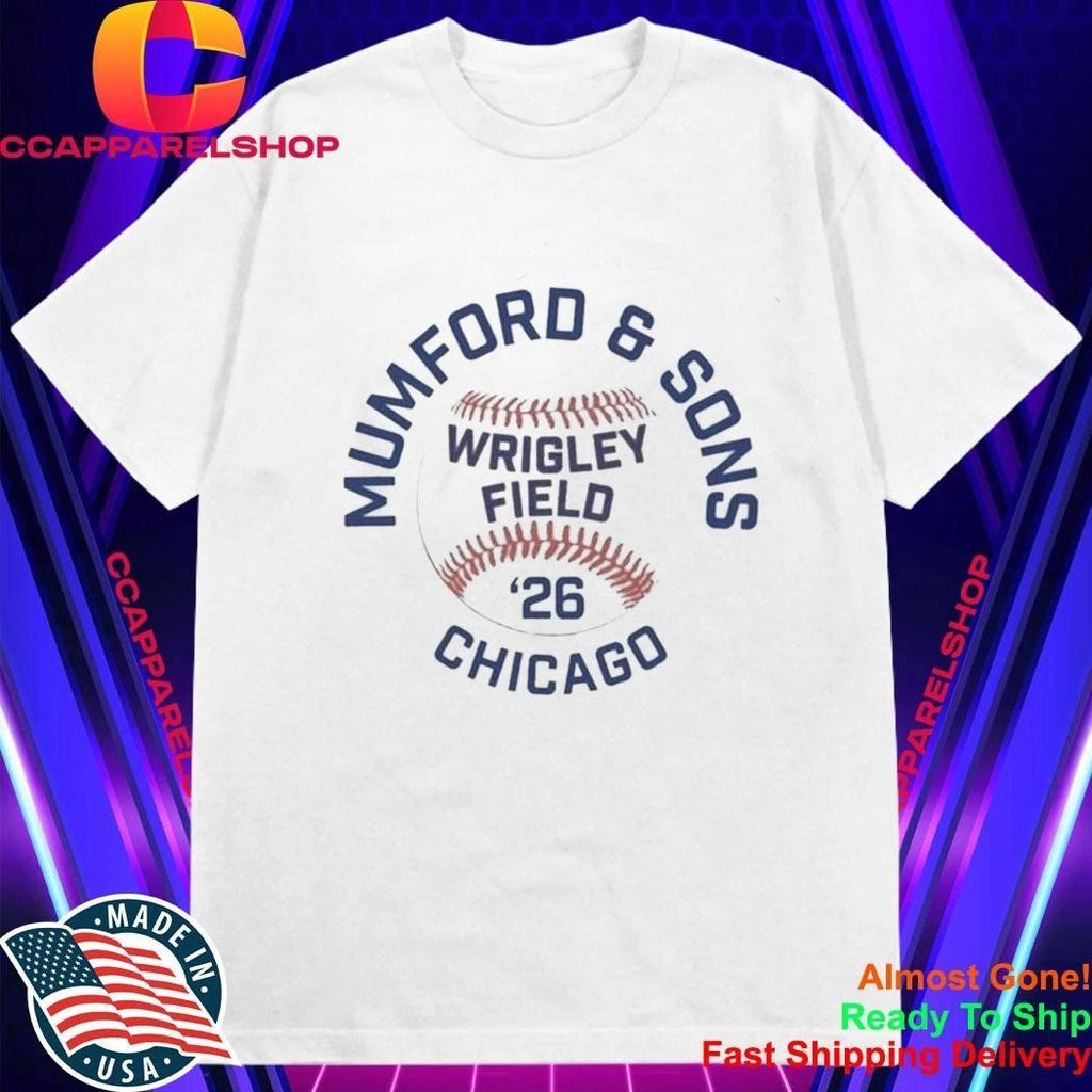 Mumford & Sons 06.11.2026 Wrigley Field, Chicago Shirt