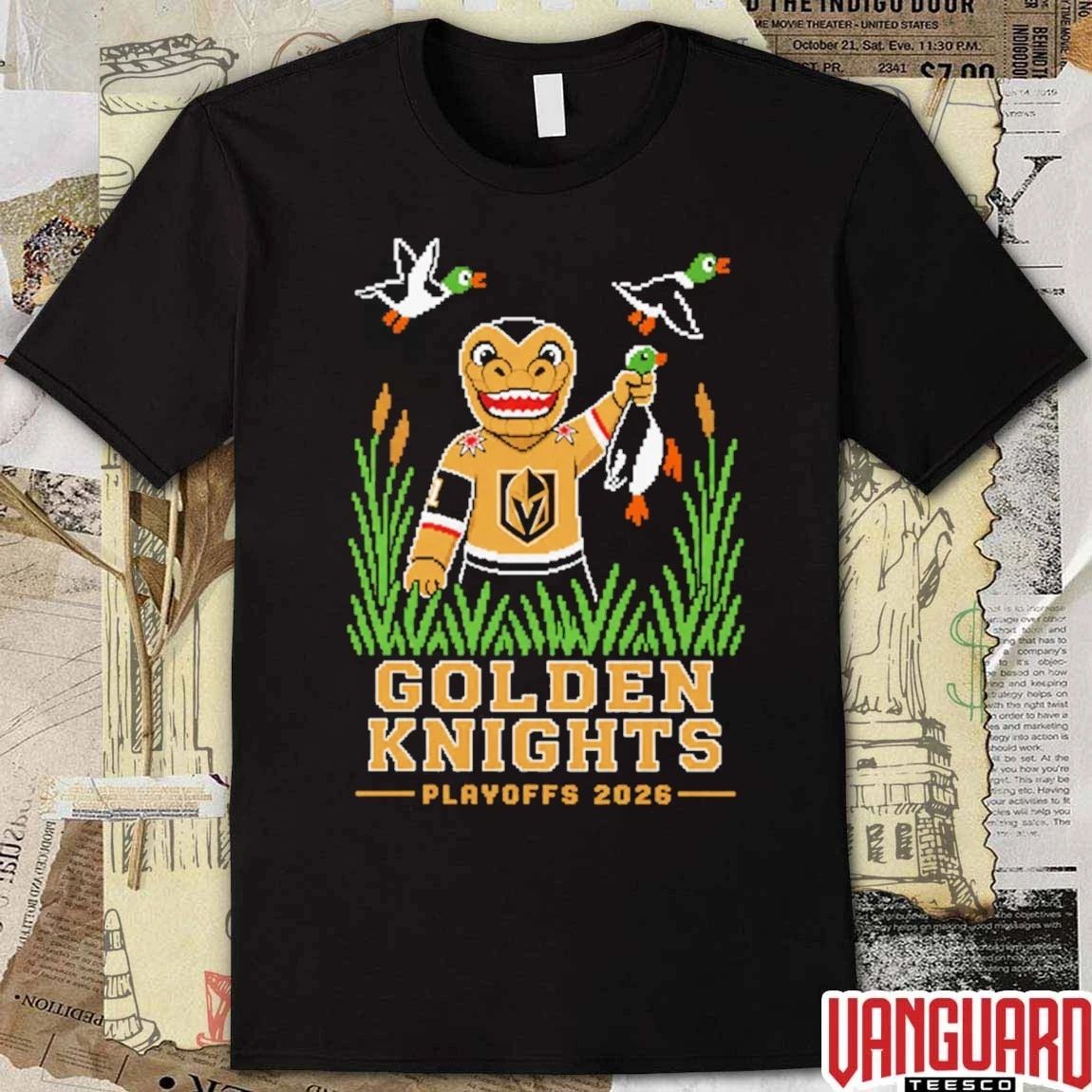Vegas Golden Knights Duck Hunting Playoffs 2026 NHL Hockey t-shirt
