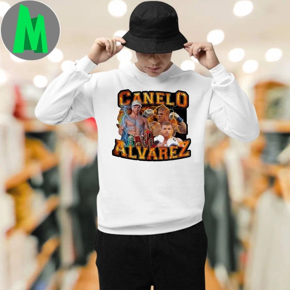 Canelo alvarez fire lightning canelo match Shirt
