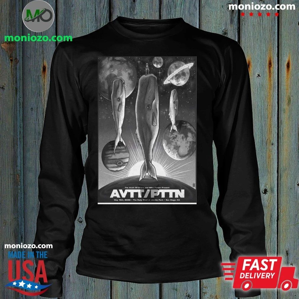 The Avett Brothers With Mike Patton May 10 2026 San Diego CA Poster Shirt