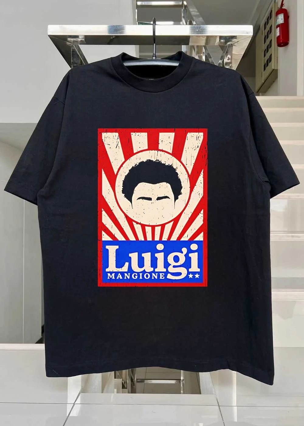 Luigi Mangione Campaign Poster shirt
