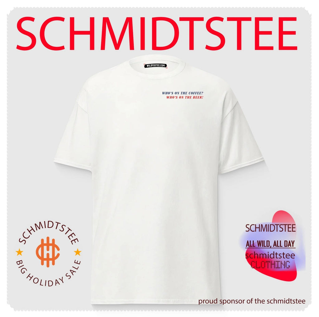 Who’s on the Coffee Who’s on the Beer Soccer shirt
