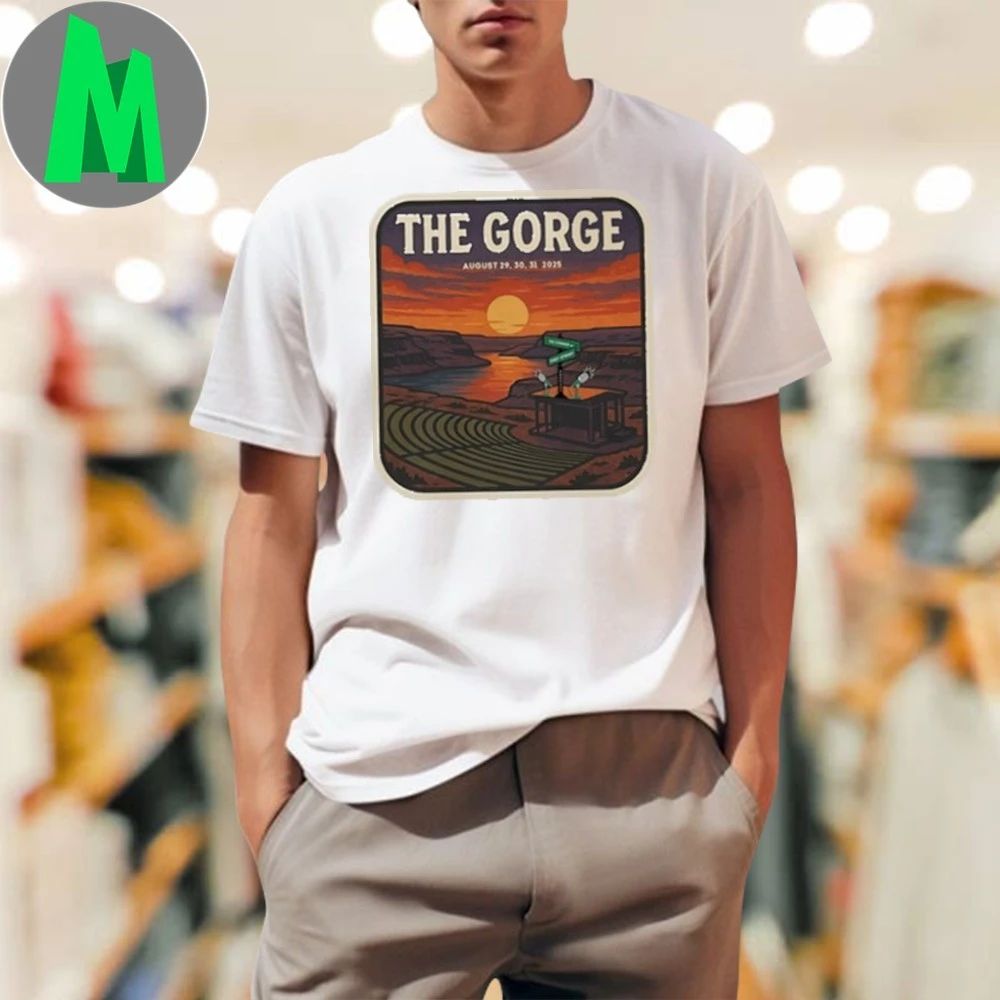 Goose 2025 The Gorge Amphitheatre Shows Shirt