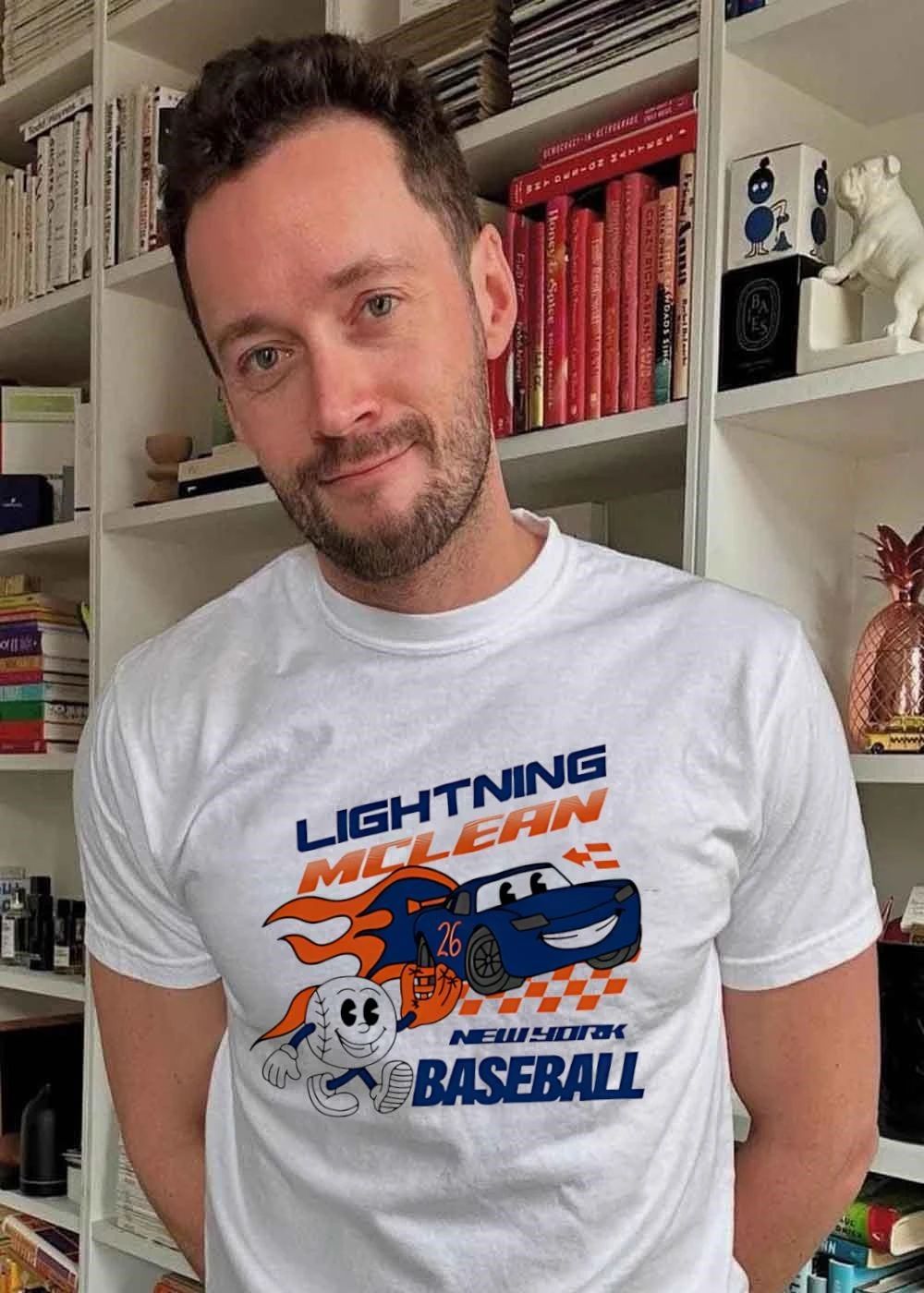 Jeff McNeil New York Mets MLB Lightning McLean New York Baseball Players shirt