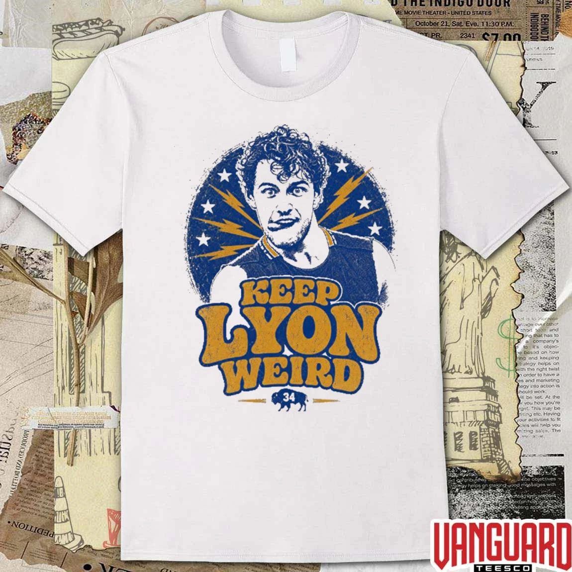 Keep Lyon Weird Alex Lyon Buffalo Sabres 2026 NHL t-shirt
