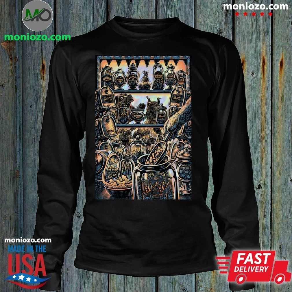 New Dogs In A Pile Spring Tour 2026 Poster Shirt